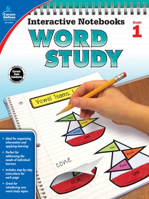 cover image of Interactive Notebooks Word Study, Grade 1